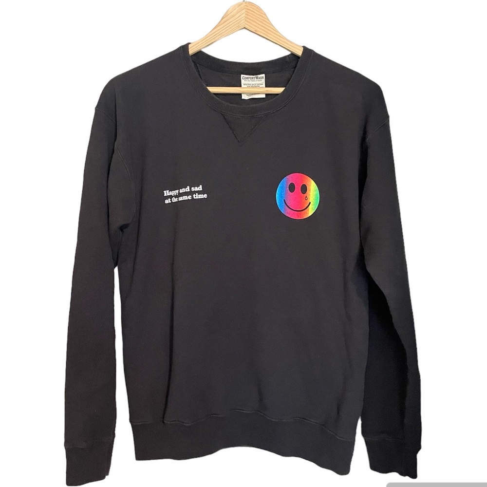 Kacey Musgraves Official Merch: Happy & Sad Crewneck Sweatshirt
